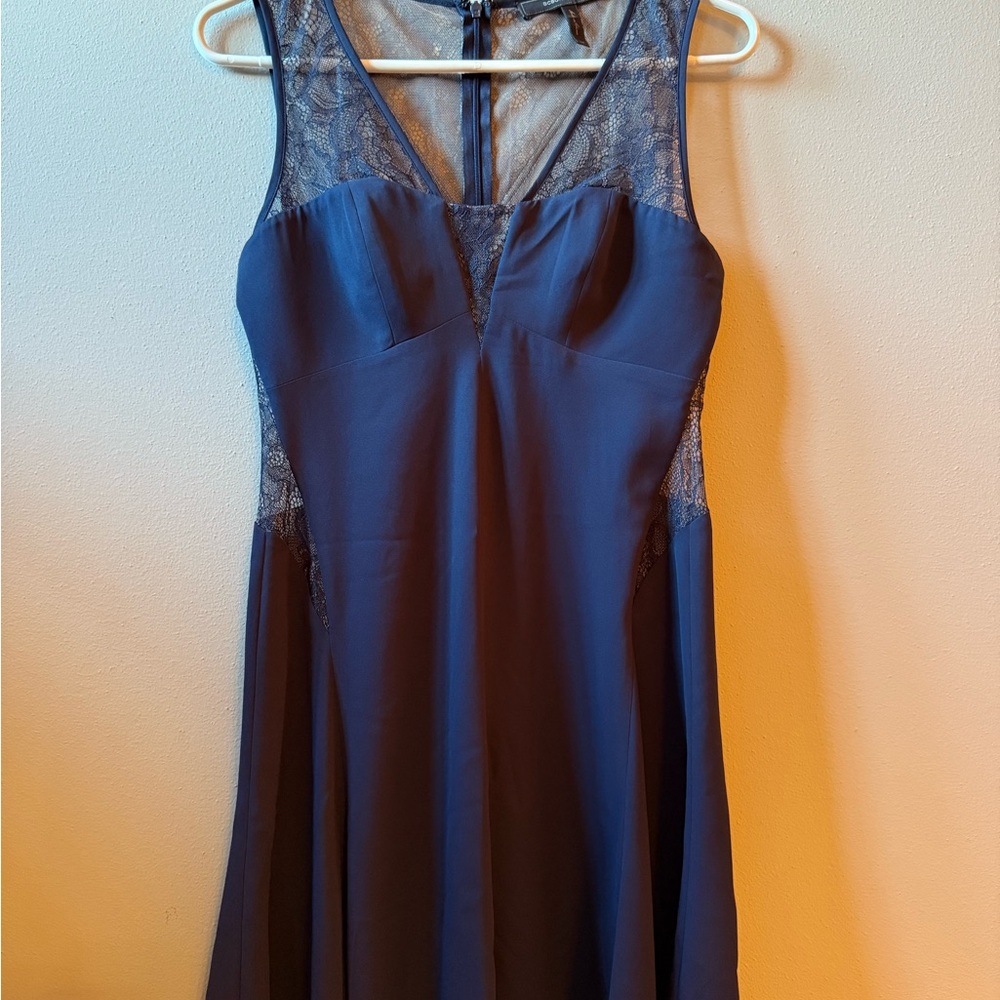 BCBGMaxAzria Elegant Blue Dress